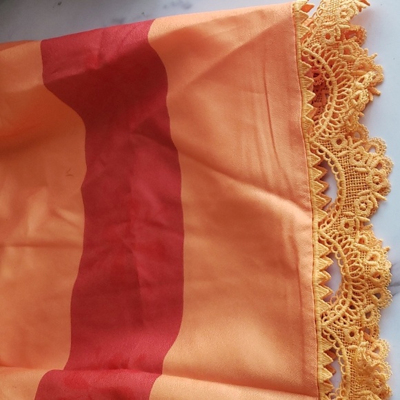 Kids Orange and Red Halloween Costume Dress - Picture 10 of 14